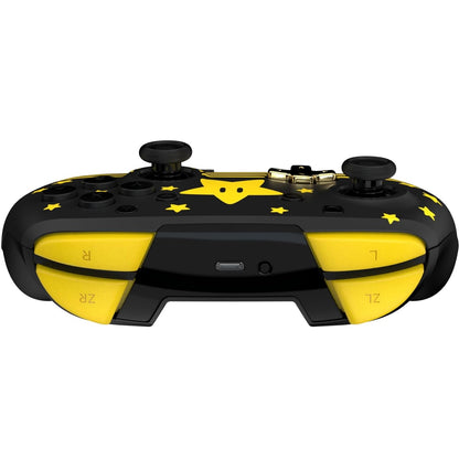 Turtle Beach - Rematch - Super Mario (Mario Star) Glow In the Dark - Controller da gaming wireless per Nintendo Switch 2, Funziona anche con Nintendo Switch/Oled/Lite - Pulsante C non disponibile.