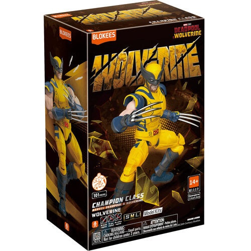 Blokees - Marvel Deadpool & Wolverine Model Kit - Champion Class 05 (Wolverine) Action Figure 81117