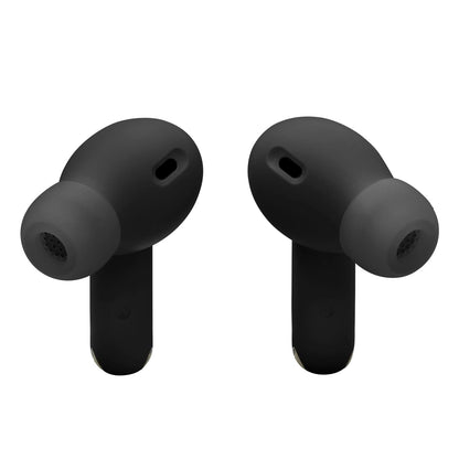 Jbl Auricolari (Wave Beam 2) Perfect Fit, In-Ear, Ip54, Cuffie Connessione Multipoint Bluetooth True Wireless Senza Filo, Cancellazione del Rumore, 40 ore di autonomia, Black/Nero