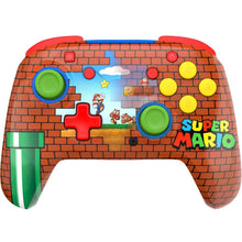 Turtle Beach - Rematch - Super Mario (Mario Bricks) Design lenticolare - Controller da gaming wireless per Nintendo Switch 2, Funziona anche con Nintendo Switch/Oled/Lite - Pulsante C non disponibile.