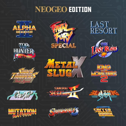 Super Pocket (NeoGeo® Edition) - Console Portatile con 14 giochi Arcade classici