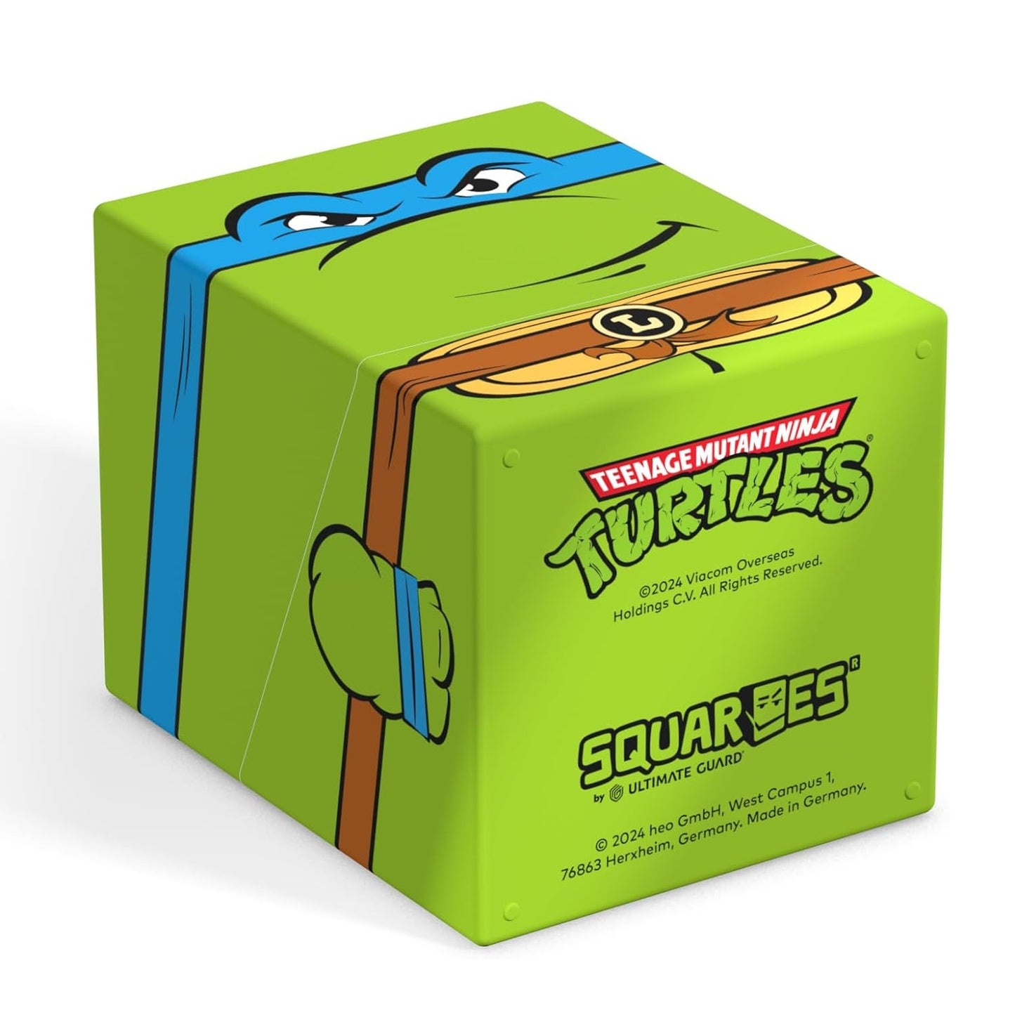 Squaroes Teenage Mutant Ninja Turtles NT006 (Leonardo) Box Porta Mazzo Carte TCG
