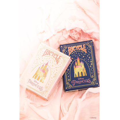 Bicycle - Disney (Princess Pink and Navy) Playing Cards - Mazzo di Carte da Collezione, Poker, Magia e Cardistry basato sul famoso film di Animzione Disney Principesse (1 Mazzo RANDOM)