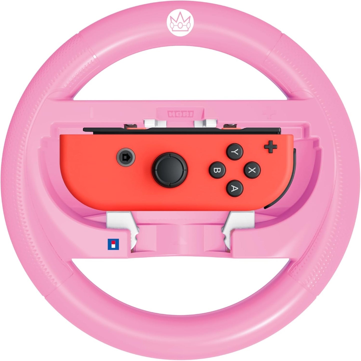 HORI Volante per Joy-Con Mario Kart Racing Wheel Attachment (Peach) per Nintendo Switch 2 e Nintendo Switch - Licenza Ufficiale Nintendo