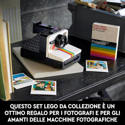 Lego - Ideas 21345 Fotocamera Polaroid Onestep Sx-70 Costruzioni Vintage 516Pz