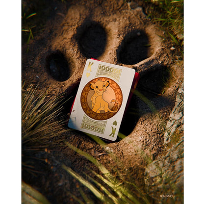 Bicycle - Disney (The Lion King) Playing Cards - Mazzo di Carte da Collezione, Poker, Magia e Cardistry basato sul famoso film di Animzione Disney (Il Re Leone)