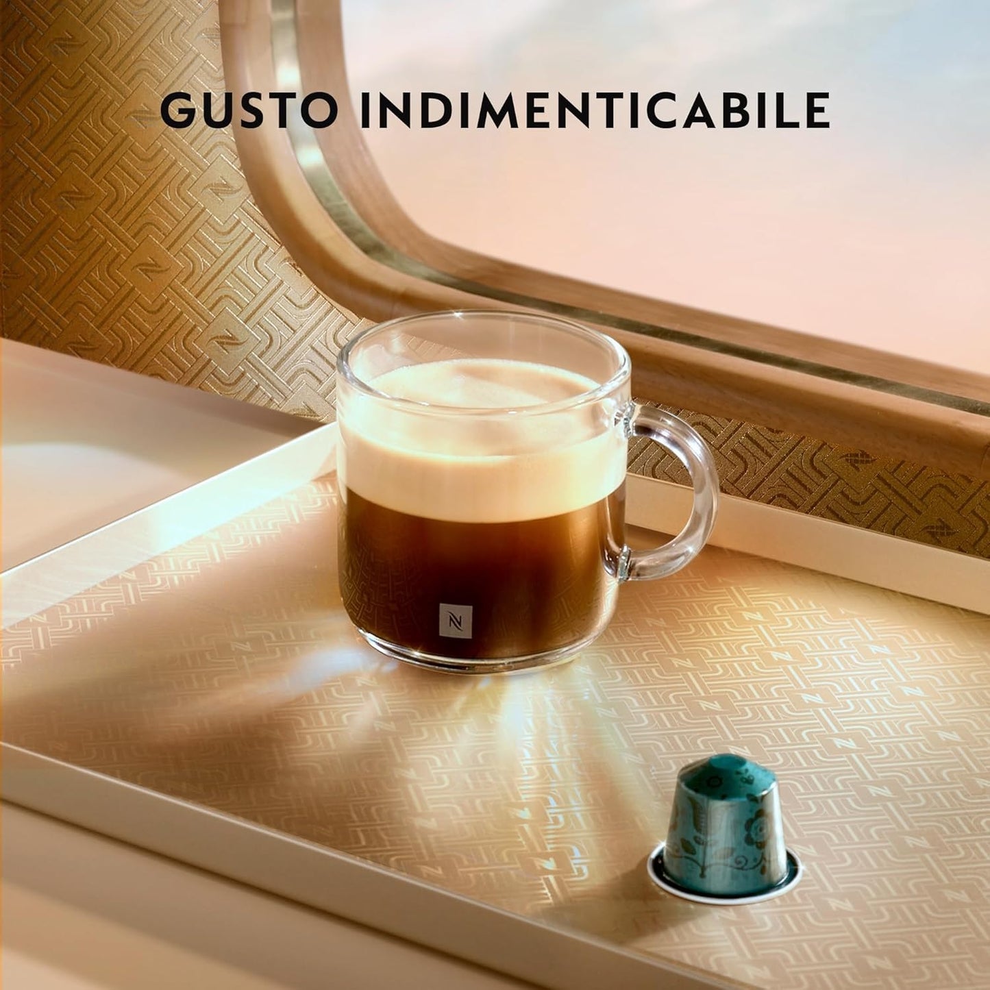 De'Longhi Inissia XN1001 Macchina da Caffè Espresso Regolabile a Capsule Nespresso - Bianco (White)