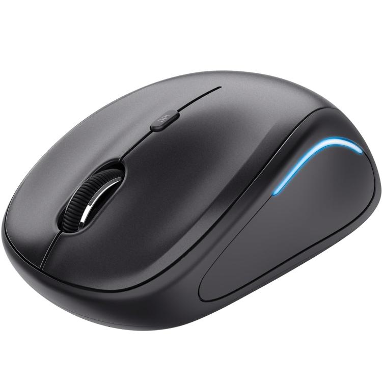 Trust Mouse Yvi Fx Illuimnato Led Rgb Wireless Ambidestro Ottico 1600 Dpi Black