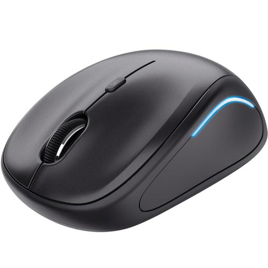 Trust Mouse Yvi Fx Illuimnato Led Rgb Wireless Ambidestro Ottico 1600 Dpi Black