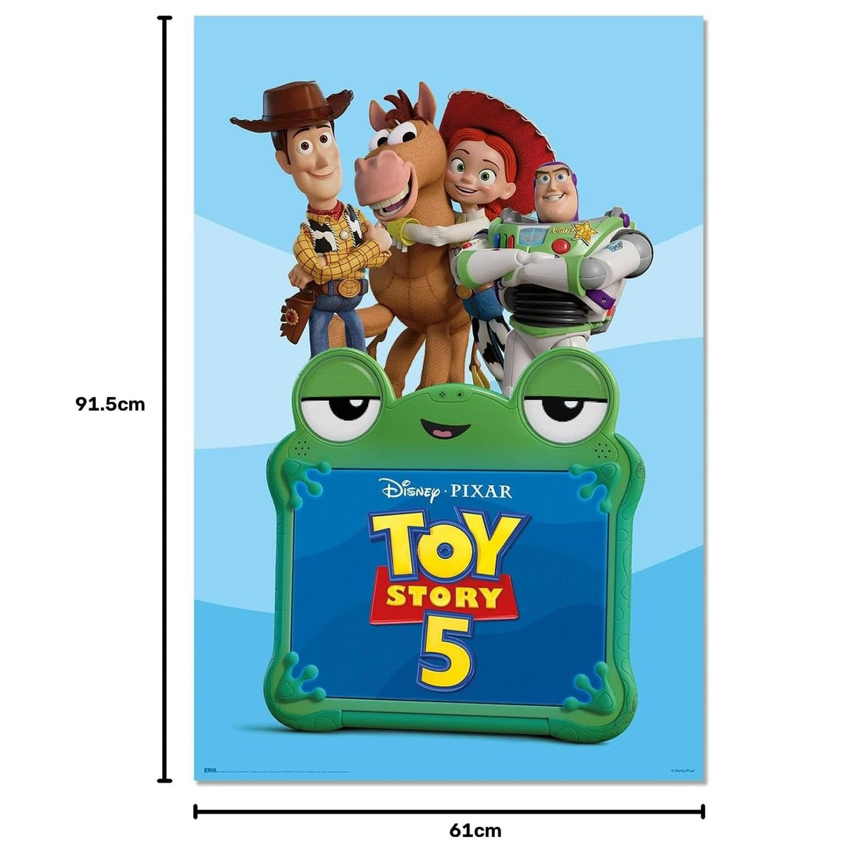 Maxi Poster - Disney Pixar (Toy Story 5) #2 - Animation da Parete per Cameretta Bambini Nerd Incorniciabile 91x61 cm