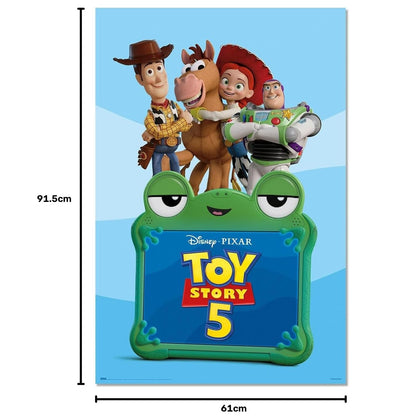 Maxi Poster - Disney Pixar (Toy Story 5) #2 - Animation da Parete per Cameretta Bambini Nerd Incorniciabile 91x61 cm