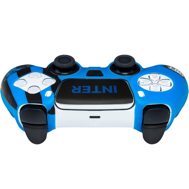 COVER CONTROLLER PS5 DUALSENSE PLAYSTATION 5 SKIN INTER GUSCIO SILICONE +STICKER
