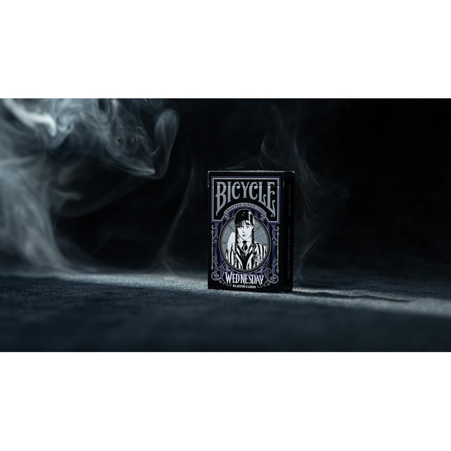 Bicycle - Wednesday (Mercoledì Addams) Playing Cards - Mazzo di Carte da Collezione, Poker, Magia e Cardistry basato sul famoso film Serie TV