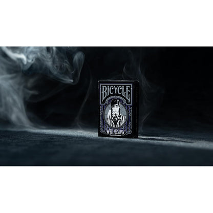 Bicycle - Wednesday (Mercoledì Addams) Playing Cards - Mazzo di Carte da Collezione, Poker, Magia e Cardistry basato sul famoso film Serie TV