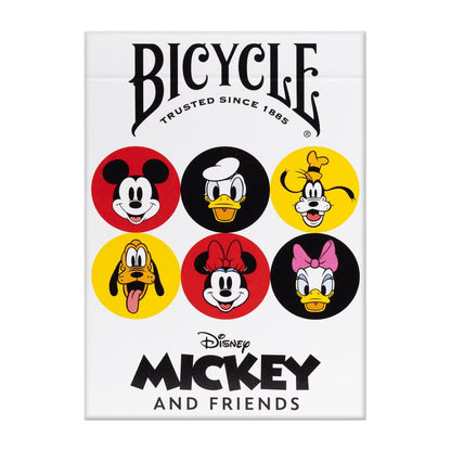 Bicycle - Disney (Mickey and Friends) Playing Cards - Mazzo di Carte da Collezione, Poker, Magia e Cardistry basato sui famoso film di Animzione Disney (Topolino)