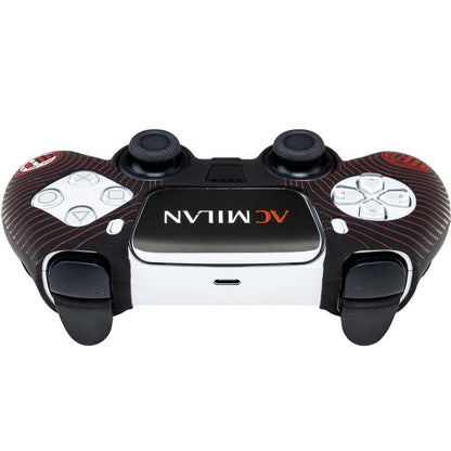 COVER CONTROLLER PS5 DUALSENSE PLAYSTATION 5 SKIN MILAN GUSCIO SILICONE +STICKER