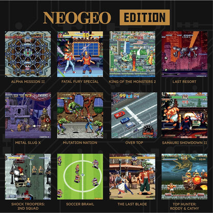 Super Pocket (NeoGeo® Edition) - Console Portatile con 14 giochi Arcade classici