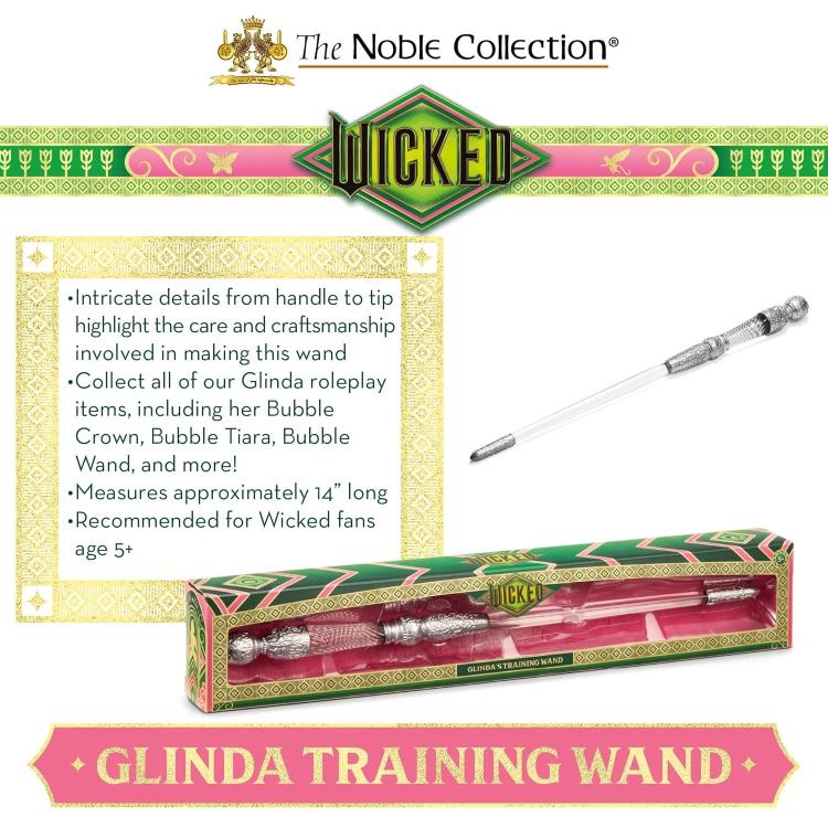 The Noble Collection - Wicked (Glinda'S Training Wand) Replica Bacchetta Magica