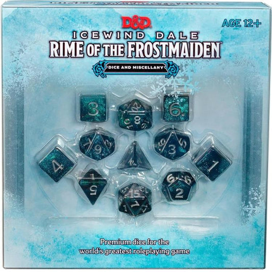 Dungeons & Dragons - Icewind Dale: Rime Of The Frostmaiden Dice E Miscellany D&D