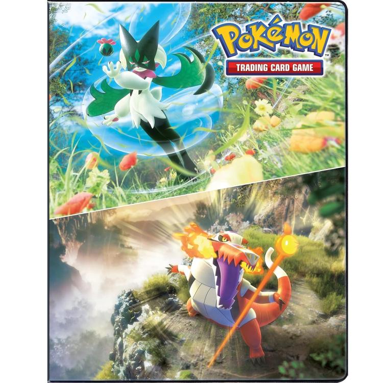 Pokemon Album 9 Tasche Evoluzione A Paldea: Meowscarada Raccoglitore 252 Card