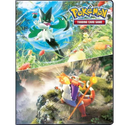 Pokemon Album 9 Tasche Evoluzione A Paldea: Meowscarada Raccoglitore 252 Card