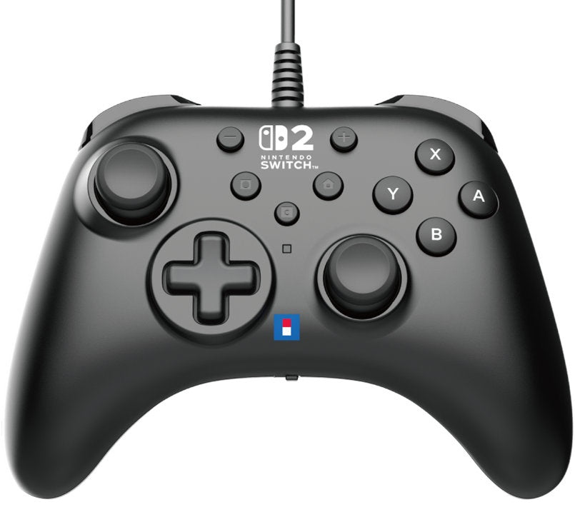 Hori Horipad (Black) Controller Wired Cablato Nintendo Switch - Switch 2 - PC
