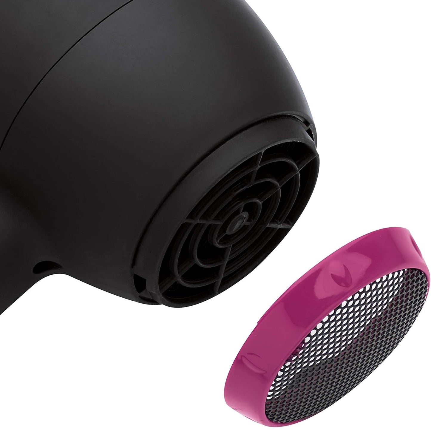 Revlon Asciugacapelli Fast Light Hair Dryer 2000W Potente - Phon con Diffusore per styling, 3 livelli di Riscaldamento e Potenza Nero
