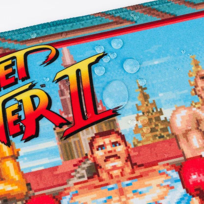 Street Fighter: Tappetino Tastiera Mouse Pad Pc Gaming Deskmat Grande Xxl 80X35