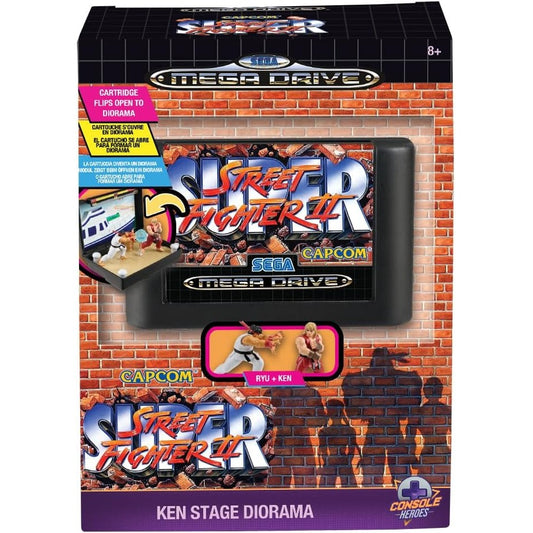 Console Heroes - Sega Mega Drive (Super Street Fighter) Cartucce Collezionabili