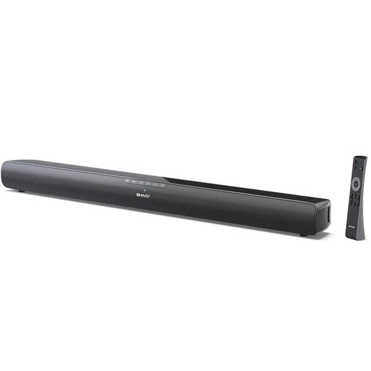 Sharp Ht-Sb100 Soundbar Wireless Bluetooth Hdmi Arc/Cec Usb 75W Telecomando Nero