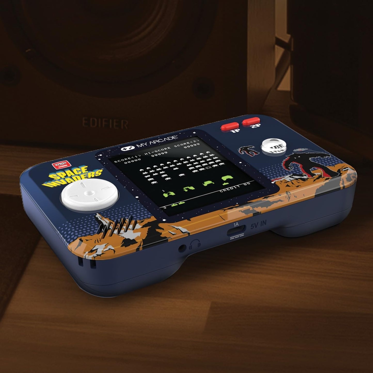 My Arcade Portable Pocket Player Pro (Space Invaders™) Console Portatile Retro Game Taitronics