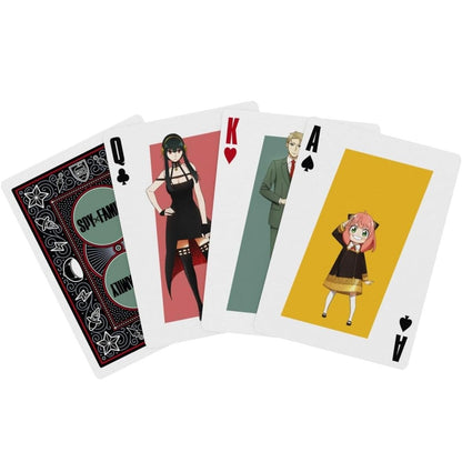 Bicycle - Spy x Family - Playing Cards - Mazzo di Carte da Collezione, Poker, Magia e Cardistry basato sul famoso Anime Manga Giapponese