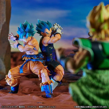 BANDAI DRAGON BALL ICHIBANSHO FIGURE SUPER SAYAN GOD SON GOKU & SSGSS VEGETA 21c