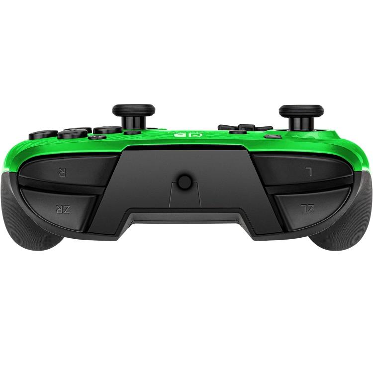 Pdp Controller Wired Nintendo Switch Con Cavo Cablato Faceoff Deluxe Audio Green
