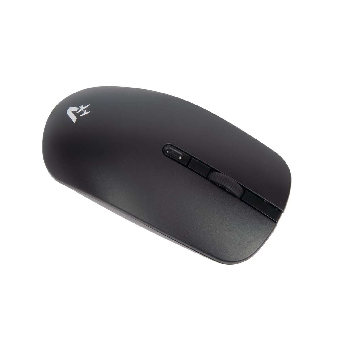 VulTech KM-811W Kit Tastiera e Mouse Wireless con Clic Silenziosi, Layout Italiano QWERTY Compatta, Tastierino Numerico, 12 Tasti Multimediali, Protezione Liquidi,PC/Mac/Linux - Nero