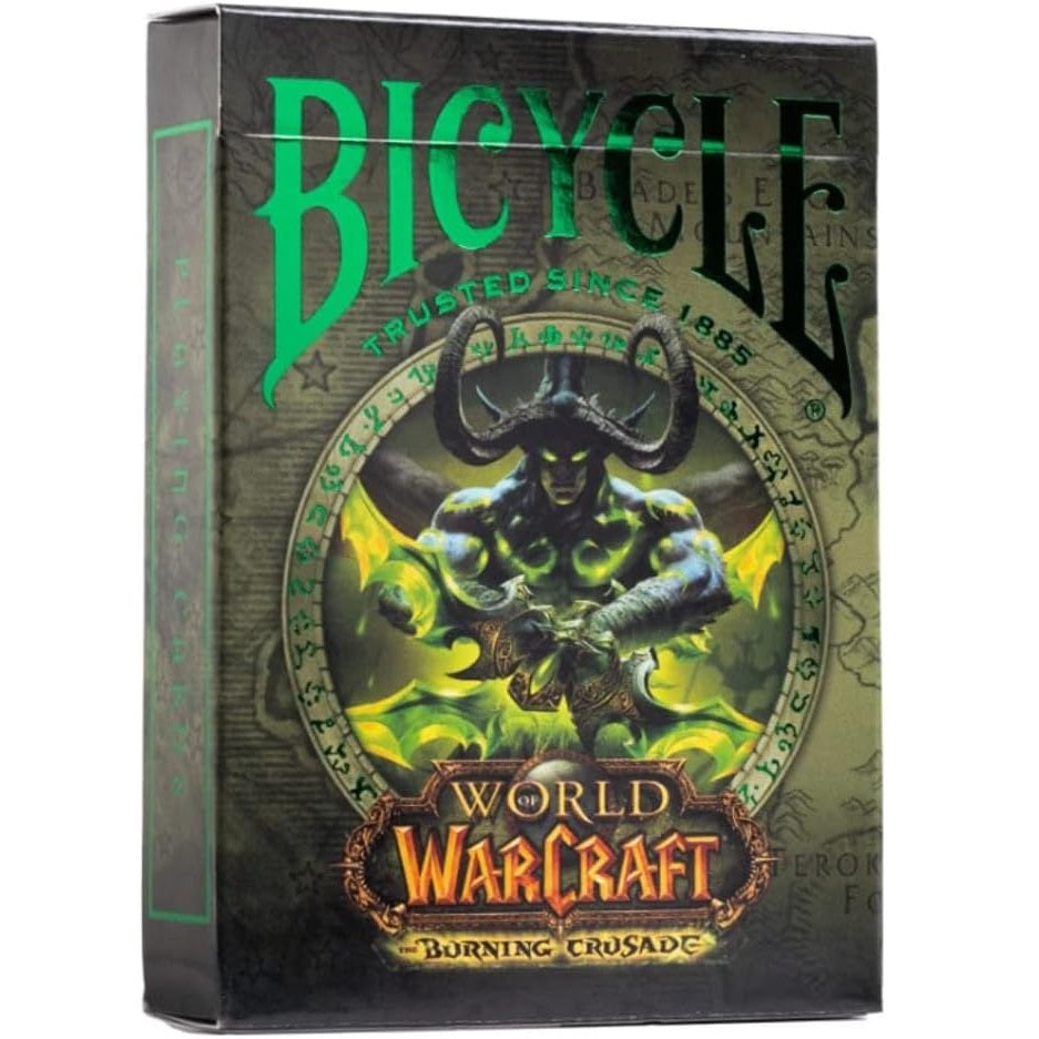 Bicycle - World of Warcraft (The Burning Crusade)  Playing Cards - Mazzo di Carte da Collezione, Poker, Magia e Cardistry basato sul famoso Videogioco Videogames