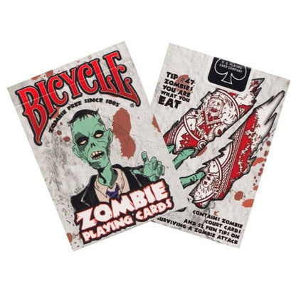 Bicycle - Zombie - Playing Cards - Mazzo di Carte da Collezione, Poker, Magia e Cardistry basato sui famosi Personaggi Horror