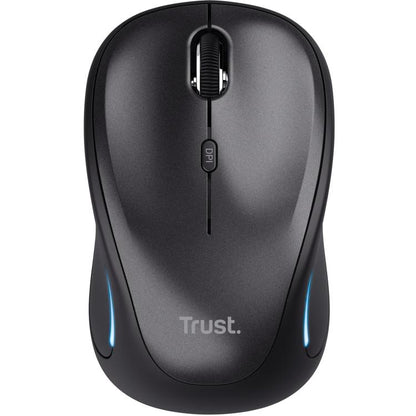 Trust Mouse Yvi Fx Illuimnato Led Rgb Wireless Ambidestro Ottico 1600 Dpi Black