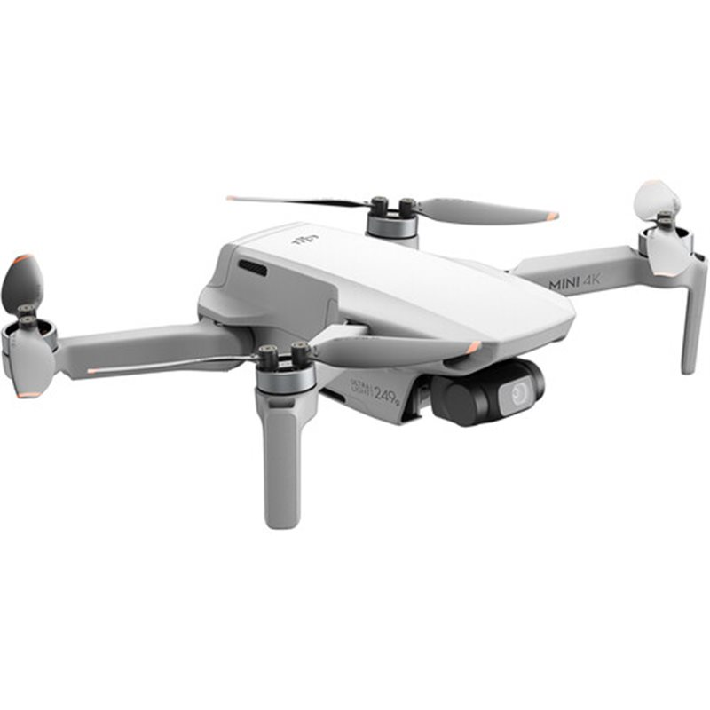 DJI Mini 4K Fly More Combo, Drone per adulti, Fotocamera 4K HD, < 249 g, stabilizzatore 3 assi, trasmissione video 10 km, Return automatico, 3 Batterie per tempo di volo max 93', QuickShots
