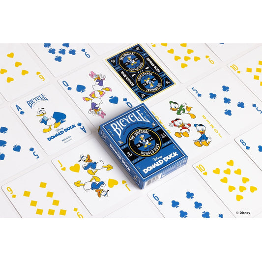 Bicycle - Disney (Donald Duck) Playing Cards - Mazzo di Carte da Collezione, Poker, Magia e Cardistry basato sul famoso film di Animzione Disney (Paperino)