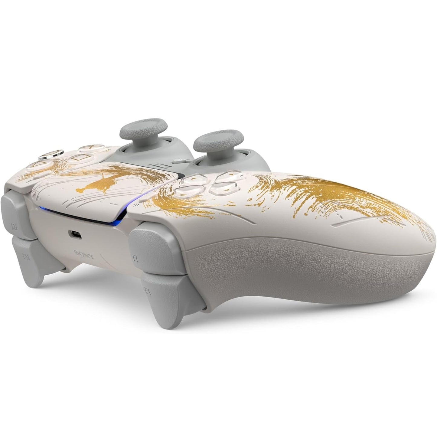 Sony Console PS5 Playstation 5 (Ghost of Yotei) Limited Edition - Slim 1TB Gold White