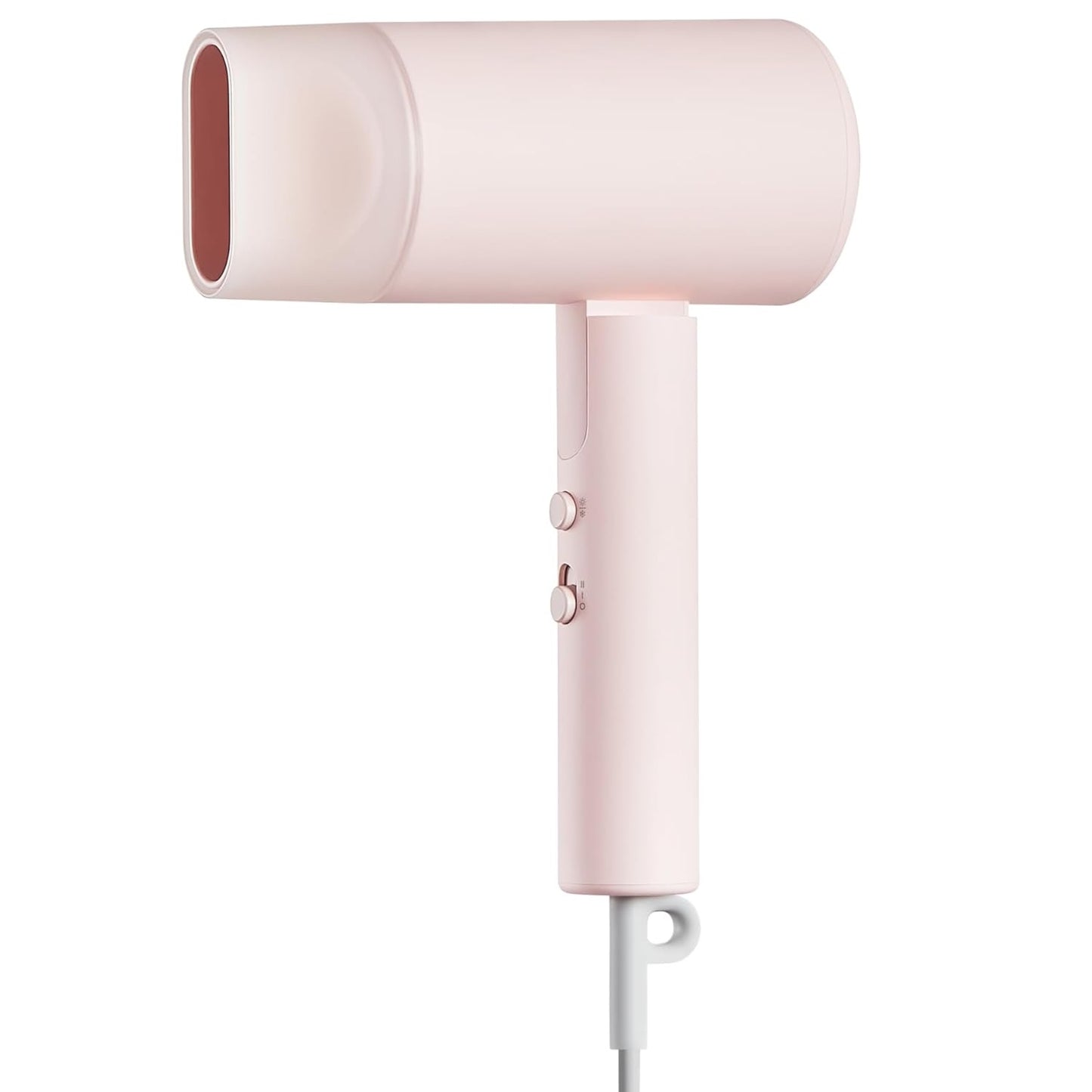 Xiaomi Asciugacapelli Compact Hair Dryer H101 1600W - Pieghevole e Potente - Phon da Viaggio, con Diffusore per styling, 2 livelli di Riscaldamento e Potenza - Pink/Rosa