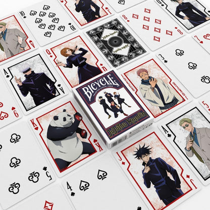 Bicycle - Jujutsu Kaisen - Playing Cards - Mazzo di Carte da Collezione, Poker, Magia e Cardistry basato sul famoso Anime Manga Giapponese