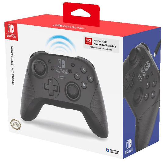 Hori Horipad Wireless (Nero) Controller Senza Fili Ufficiale Nintendo Switch
