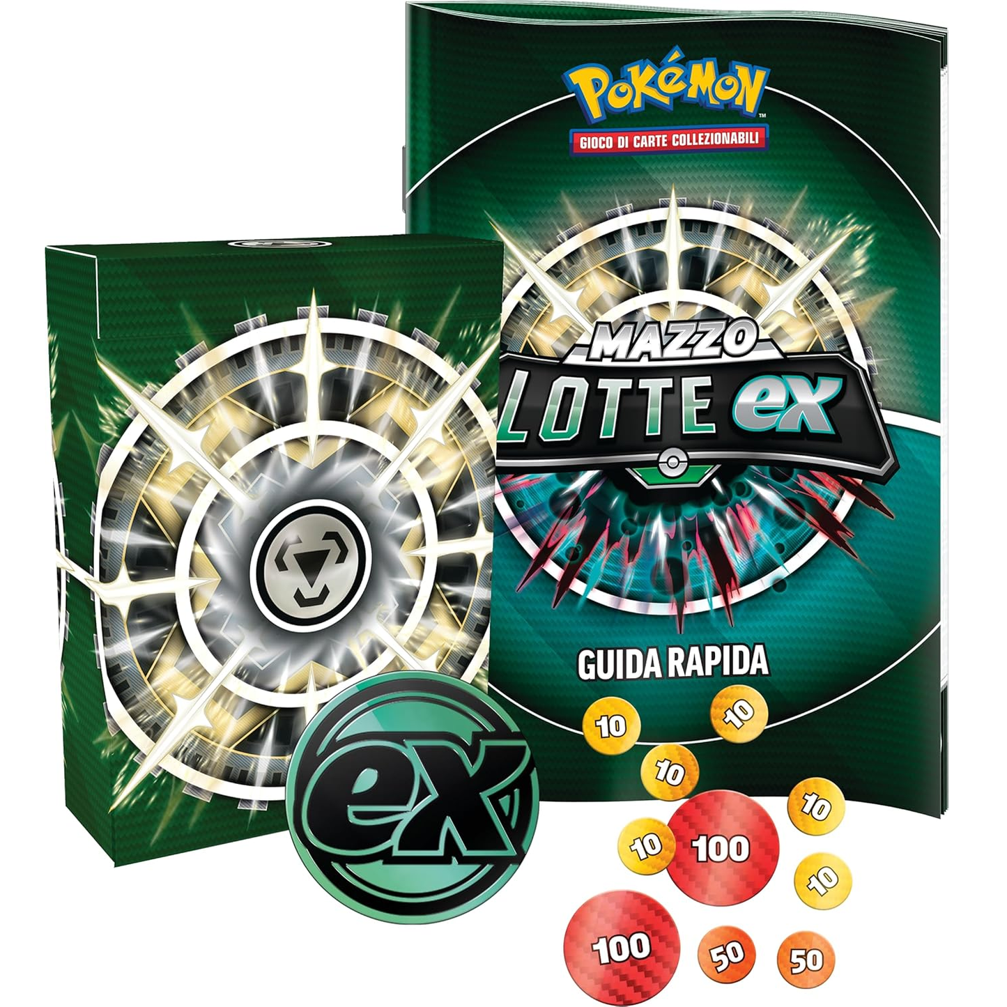 Pokémon - Mazzo Lotte (Melmetal-ex) Gcc Mazzo 60 Gioco Di Carte Collezione - Italiano
