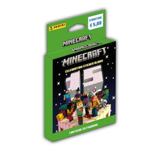 Panini Minecraft Celebration Pack 5 Bustine Da 5 Figurine 25 Sticker Per Album