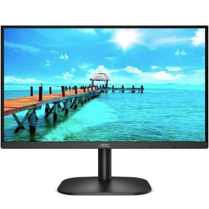 AOC Monitor 22B2H 21.5" Led Va Panel 22" FHD 1920x1080 Full Hd Vga Hdmi Nero