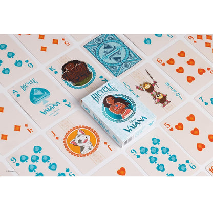 Bicycle - Disney (Oceania Vaiana) Playing Cards - Mazzo di Carte da Collezione, Poker, Magia e Cardistry basato sul famoso film di Animzione Disney