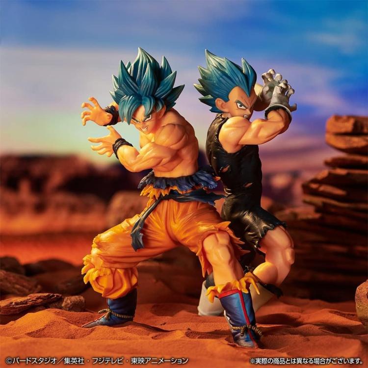BANDAI DRAGON BALL ICHIBANSHO FIGURE SUPER SAYAN GOD SON GOKU & SSGSS VEGETA 21c