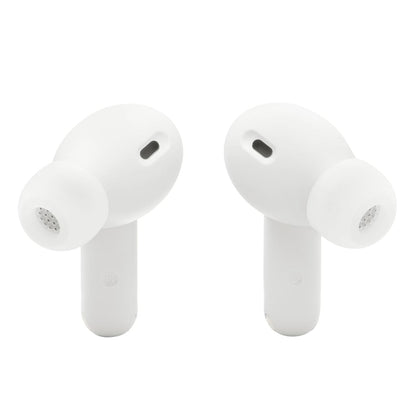 Jbl Auricolari (Wave Beam 2) Perfect Fit, In-Ear, Ip54, Cuffie Connessione Multipoint Bluetooth True Wireless Senza Filo, Cancellazione del Rumore, 40 ore di autonomia,White/Bianco